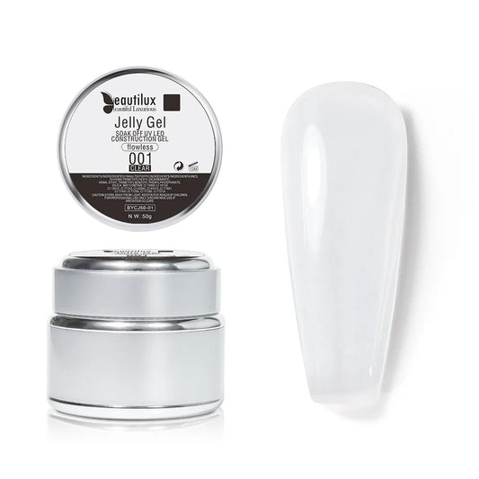BEAUTILUX JELLY BUILDER CLEAR 50 ML - Purple Beauty Supplies