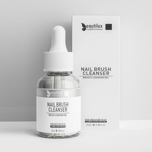 BEAUTILUX NAIL BRUSH CLEANSING GEL 25ML - Purple Beauty Supplies