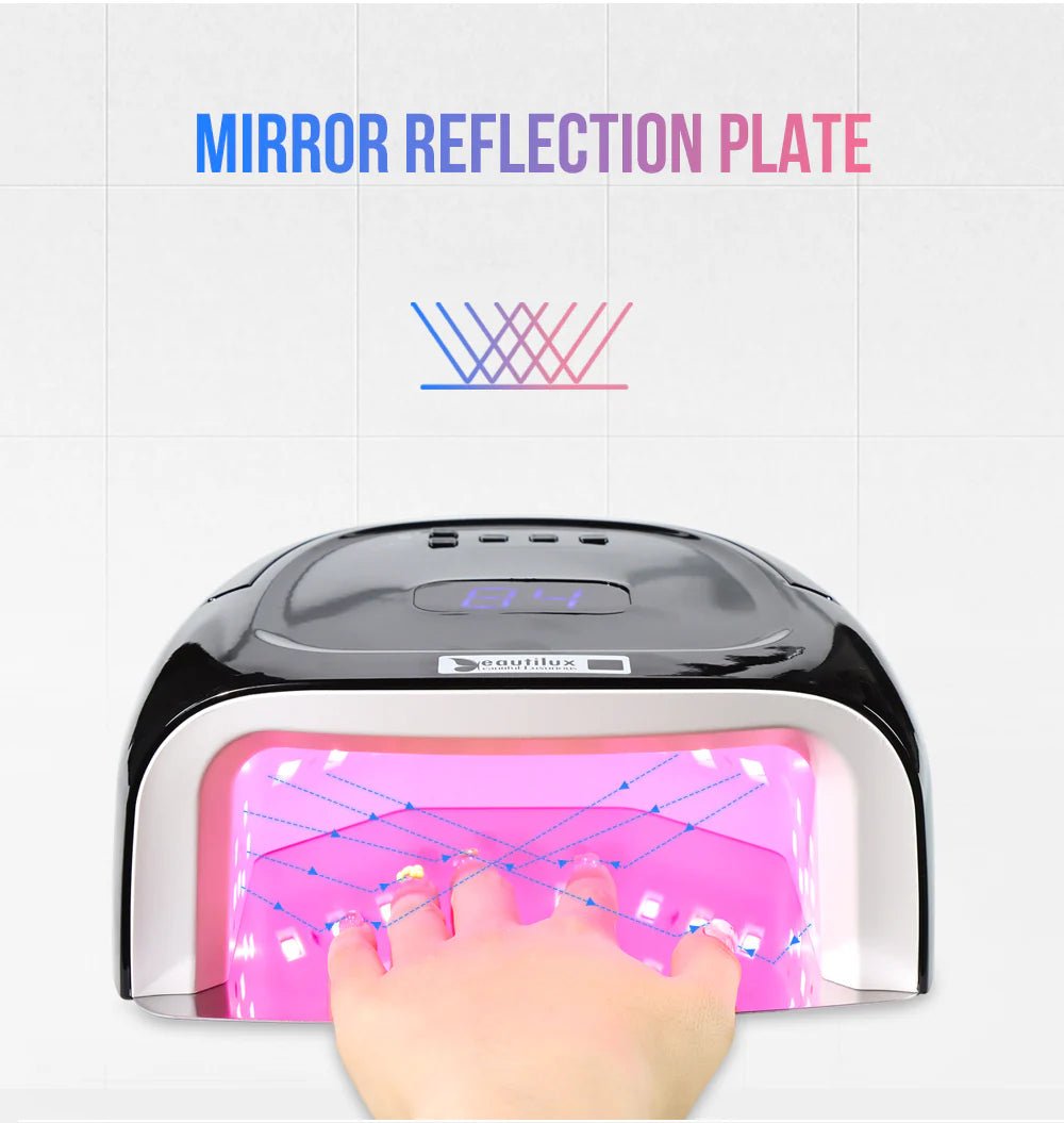BEAUTILUX PINK LIGHT CORDLESS LED NAIL LAMP - Purple Beauty Supplies