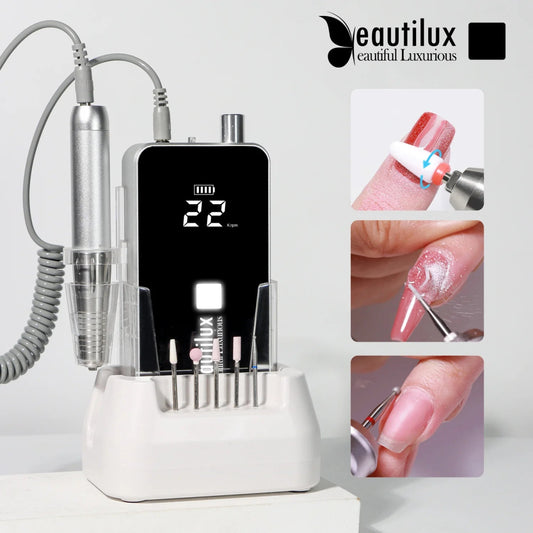 BEAUTILUX PORTABLE E - FILE - Purple Beauty Supplies