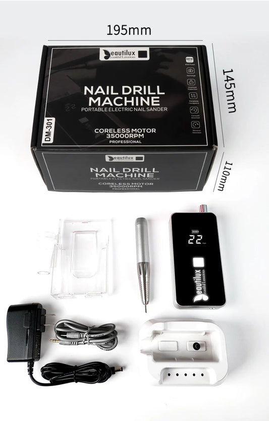 BEAUTILUX PORTABLE E - FILE - Purple Beauty Supplies