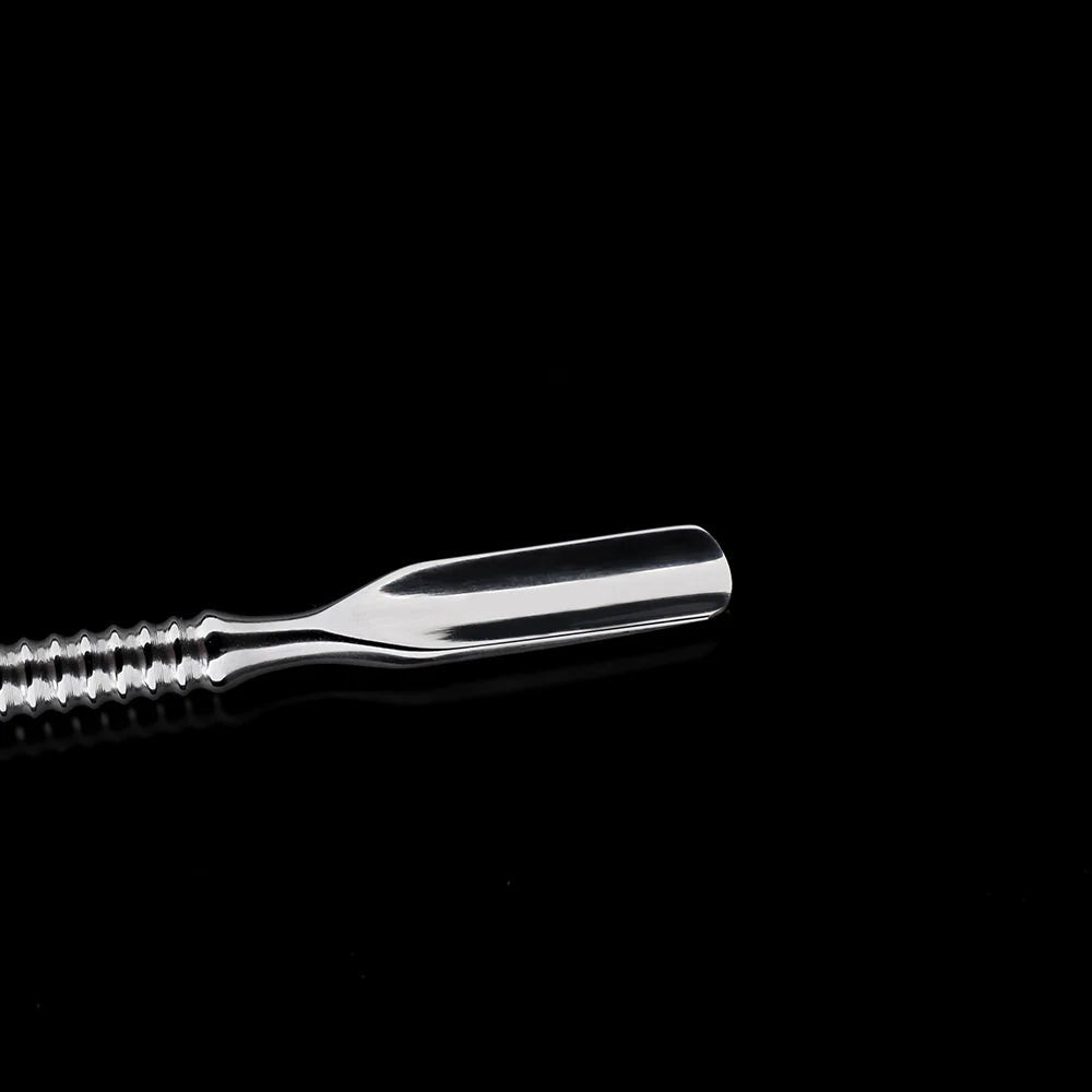 BEAUTILUX STAINLESS STEEL SPOON/ PUSHER - Purple Beauty Supplies
