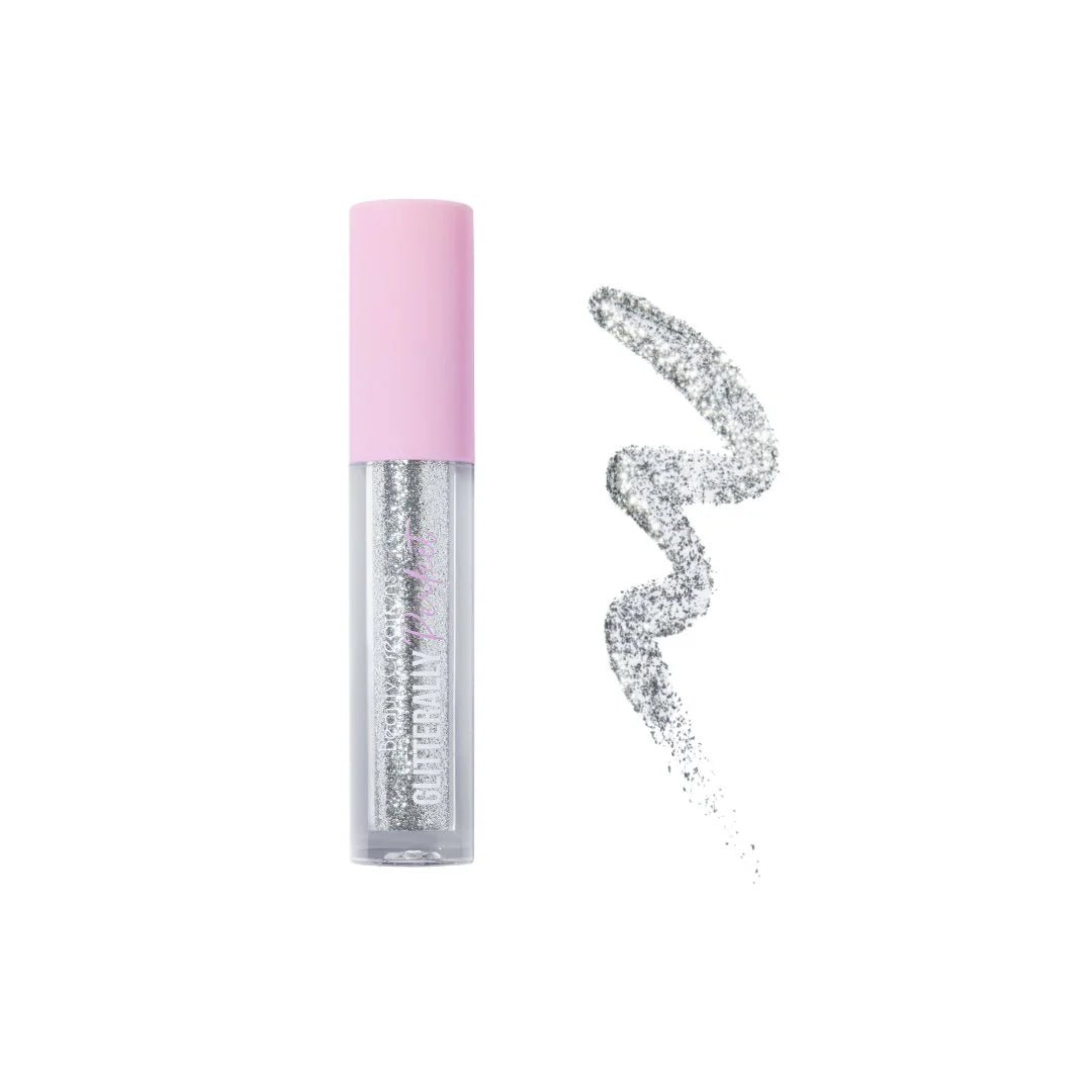 BEAUTY CREATIONS GLITTERALLY PERFECT GLITTER LINER - LUSCIOUS (SILVER) - Purple Beauty Supplies