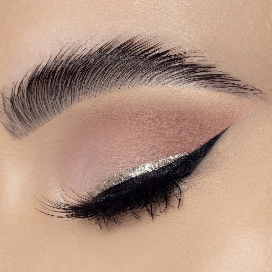 BEAUTY CREATIONS GLITTERALLY PERFECT GLITTER LINER - LUSCIOUS (SILVER) - Purple Beauty Supplies