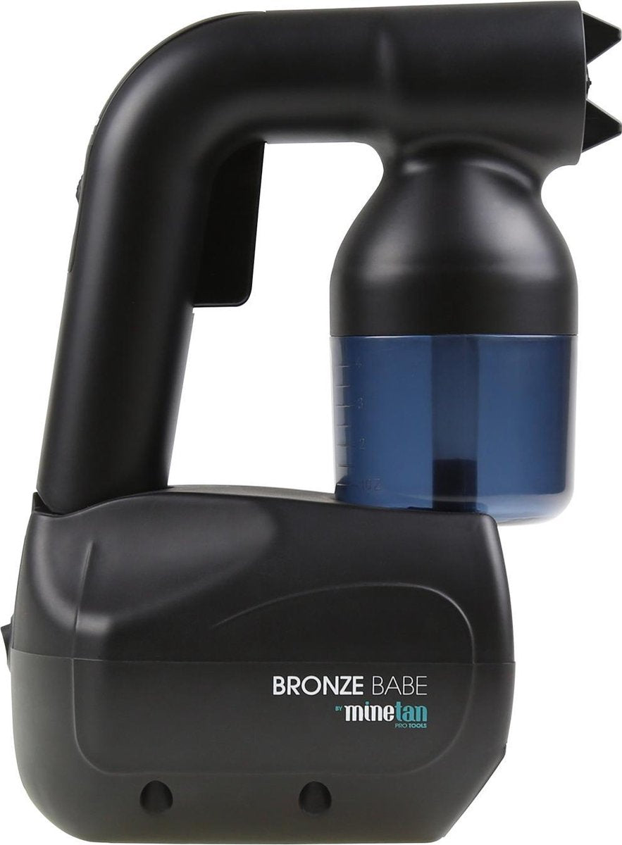 *MINETAN BRONZE BABE PERSONAL SPRAY TAN KIT- BLACK