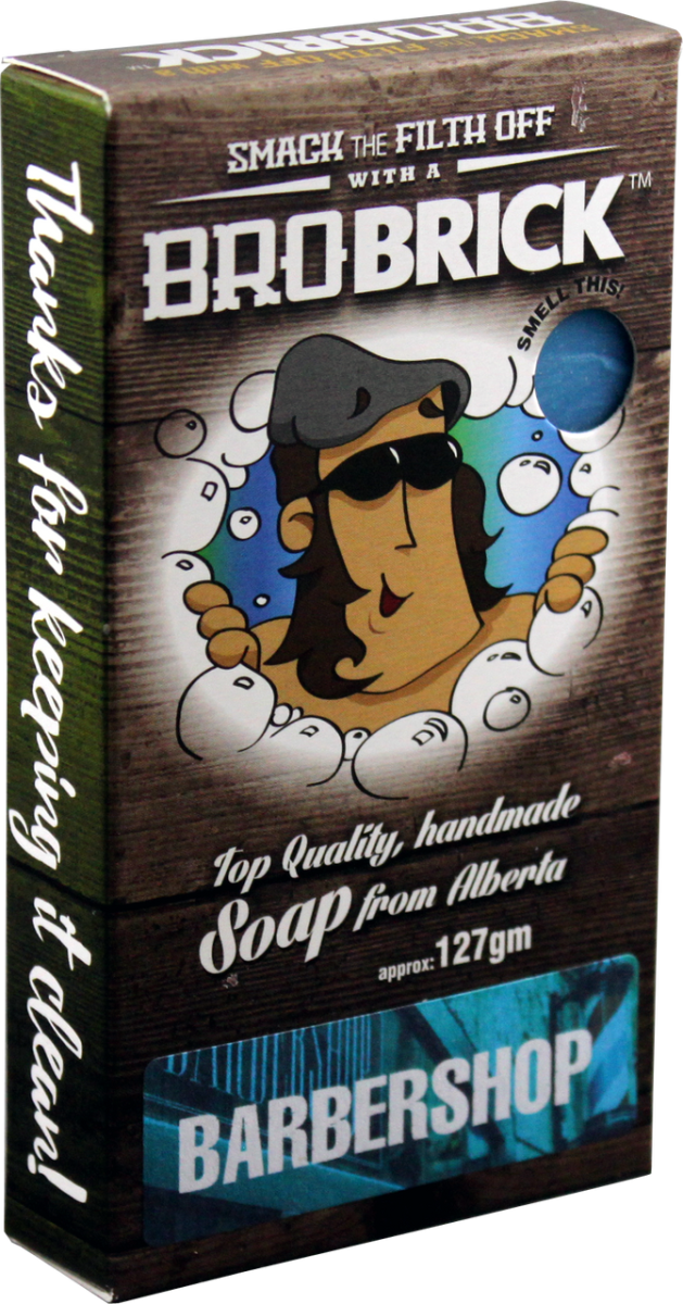 BROBRICK BARBERSHOP SOAP 127 G - Purple Beauty Supplies