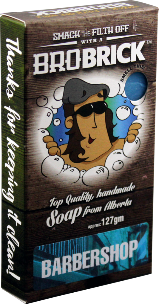 BROBRICK BARBERSHOP SOAP 127 G - Purple Beauty Supplies