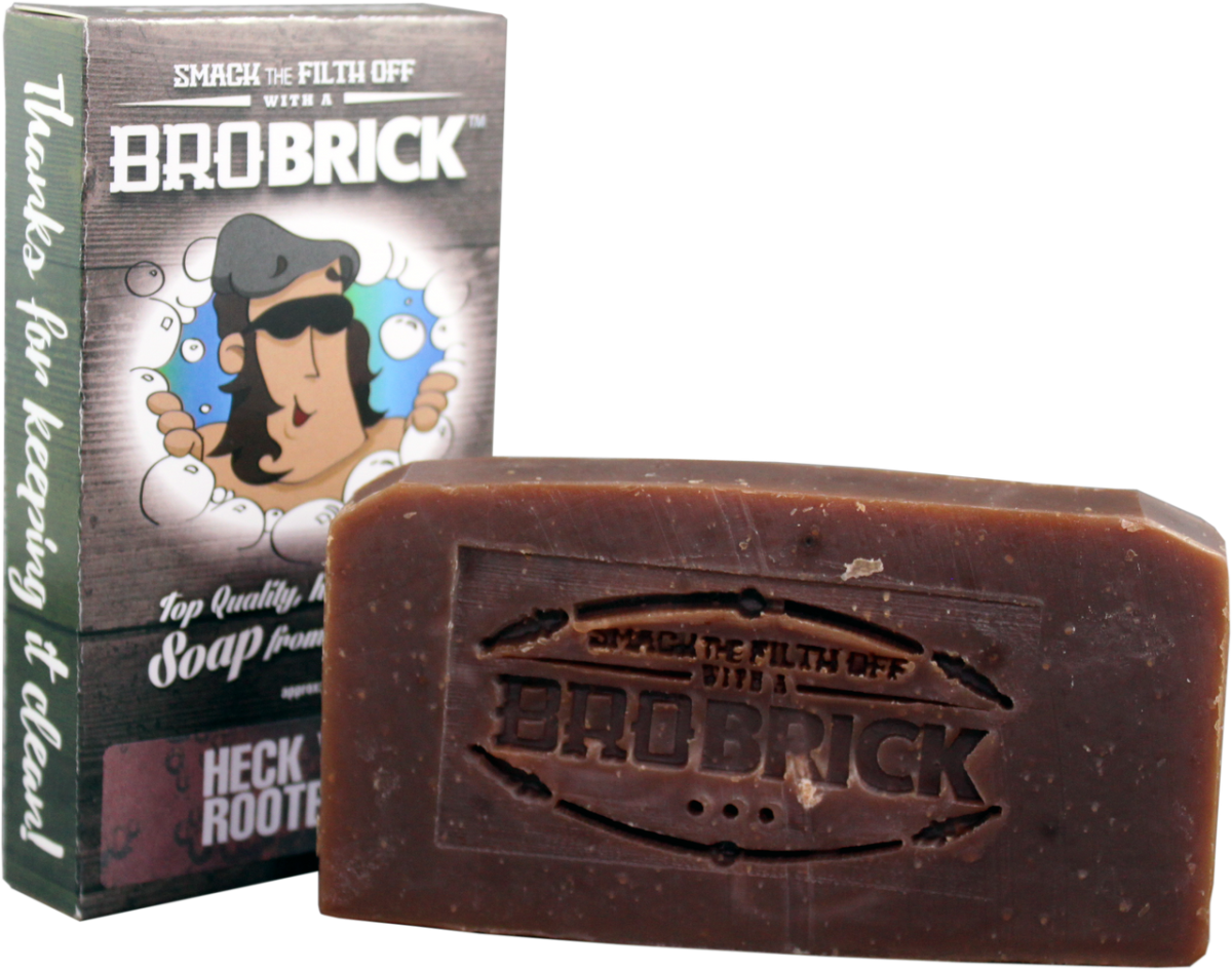 BROBRICK HECK YA! ROOTBEER SOAP 127 G - Purple Beauty Supplies