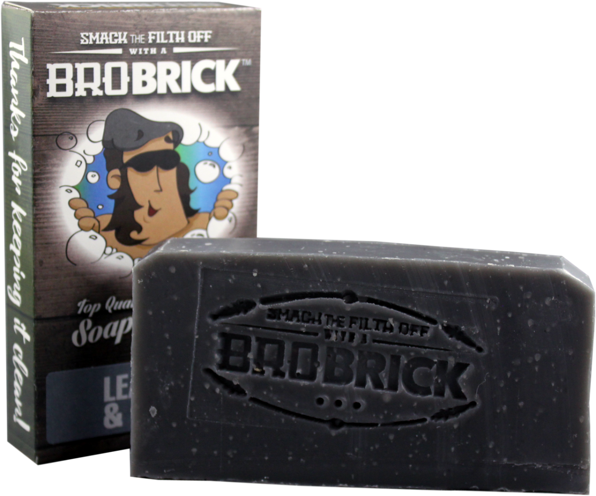 BROBRICK LEATHER & SUEDE SOAP 127 G - Purple Beauty Supplies