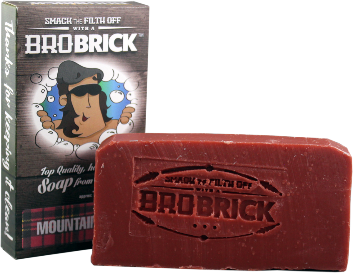 BROBRICK MOUNTAIN MAN SOAP 127 G - Purple Beauty Supplies