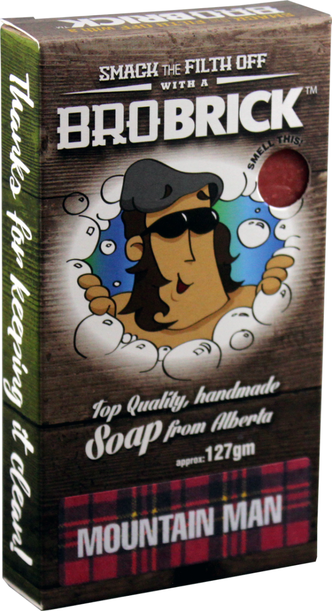 BROBRICK MOUNTAIN MAN SOAP 127 G - Purple Beauty Supplies