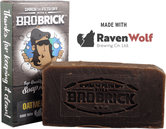 BROBRICK OATMEAL STOUT SOAP - Purple Beauty Supplies
