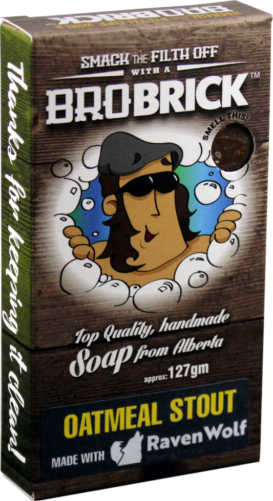 BROBRICK OATMEAL STOUT SOAP - Purple Beauty Supplies