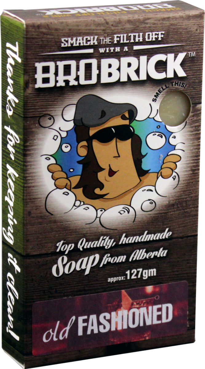 BROBRICK OLD FASHIONED SOAP 127 G - Purple Beauty Supplies