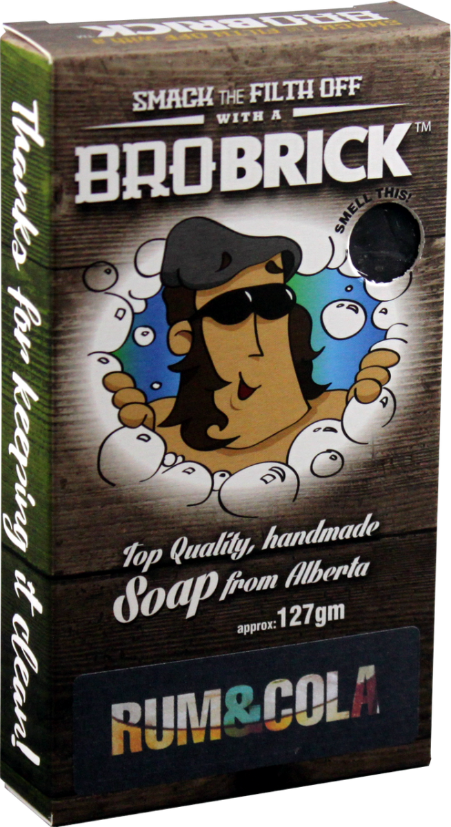 BROBRICK RUM & COLA SOAP 127 G - Purple Beauty Supplies