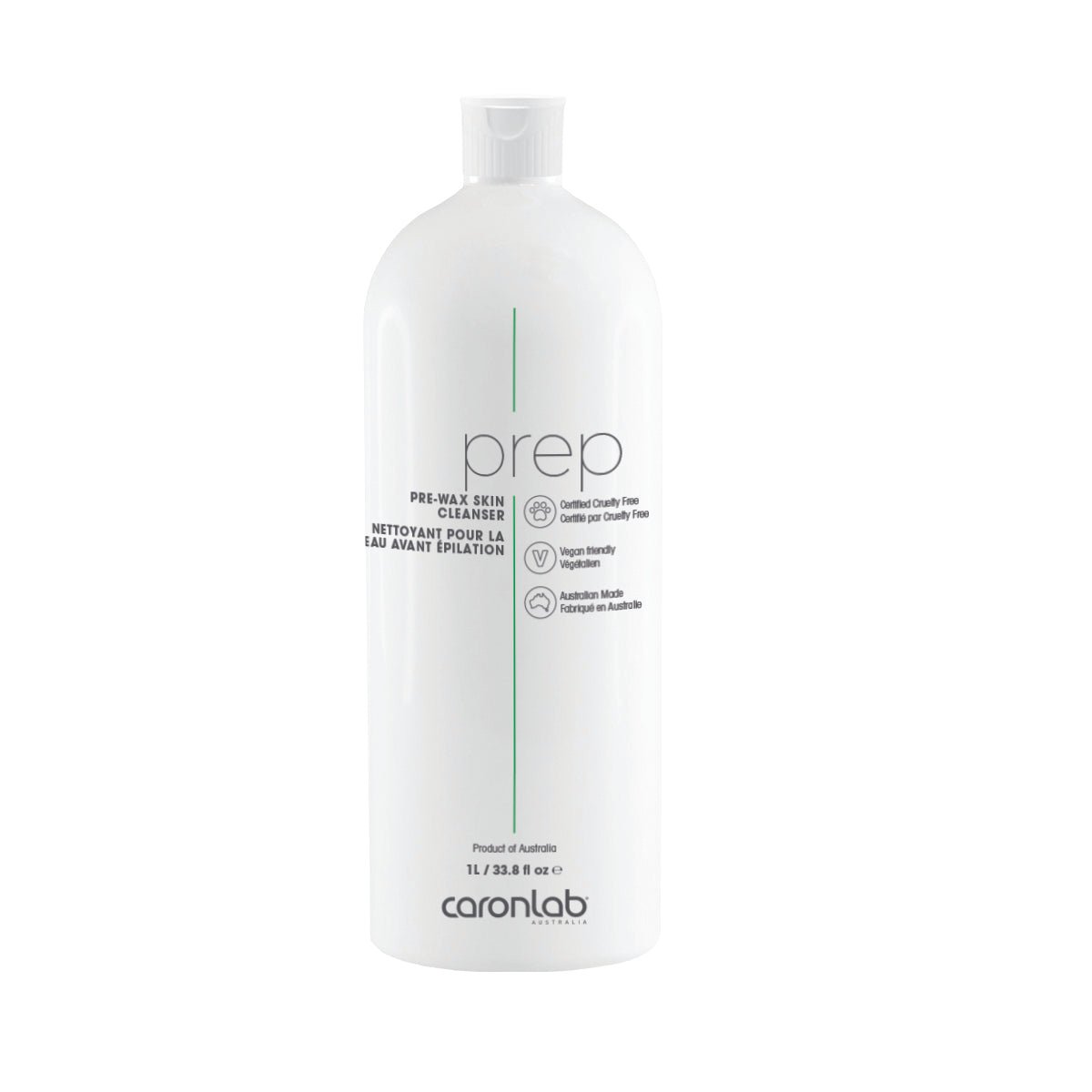 CARONLAB PRE - WAX SKIN CLEANSER REFILL 1 L - Purple Beauty Supplies
