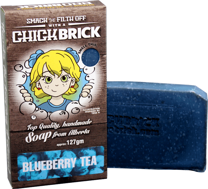 CHICKBRICK BLUEBERRY TEA 95 G - Purple Beauty Supplies
