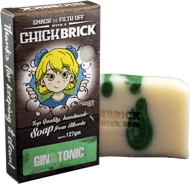 CHICKBRICK GIN & TONIC 95 G - Purple Beauty Supplies