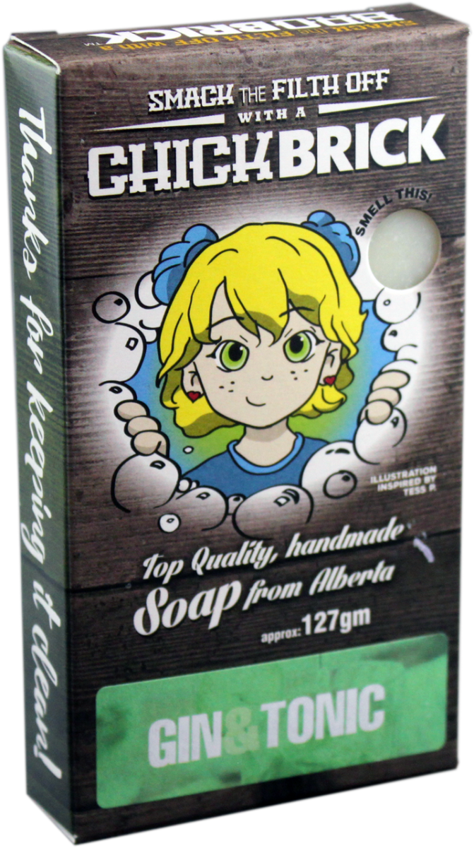 CHICKBRICK GIN & TONIC 95 G - Purple Beauty Supplies