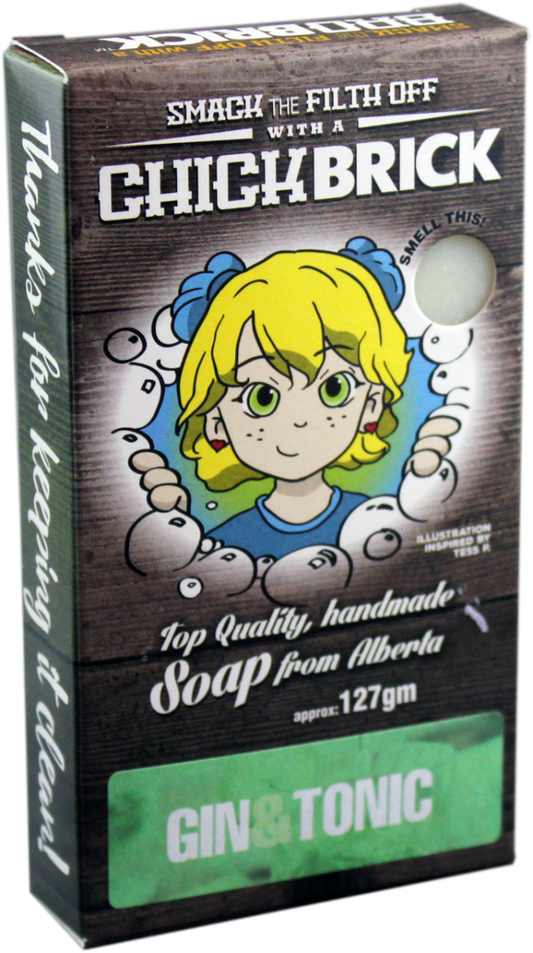 CHICKBRICK GIN & TONIC 95 G - Purple Beauty Supplies