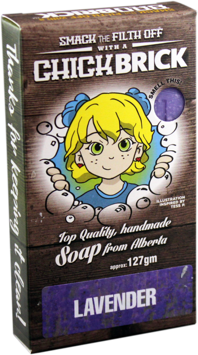 CHICKBRICK LAVENDER 95 G - Purple Beauty Supplies