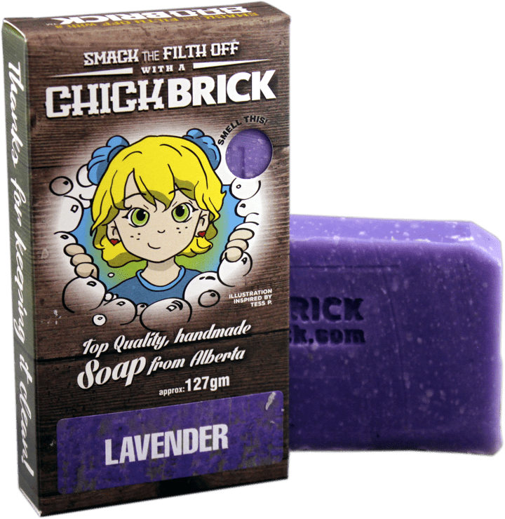 CHICKBRICK LAVENDER 95 G - Purple Beauty Supplies