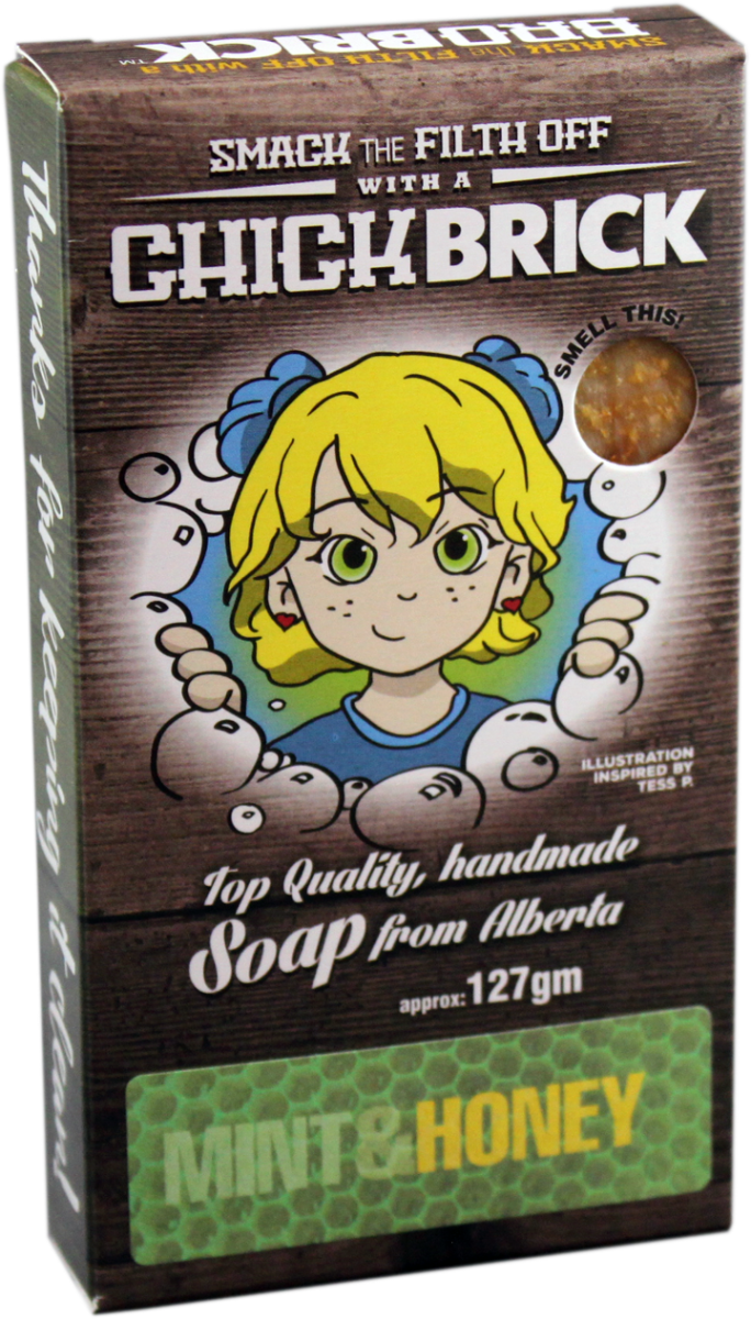 CHICKBRICK MINT & HONEY 95 G - Purple Beauty Supplies