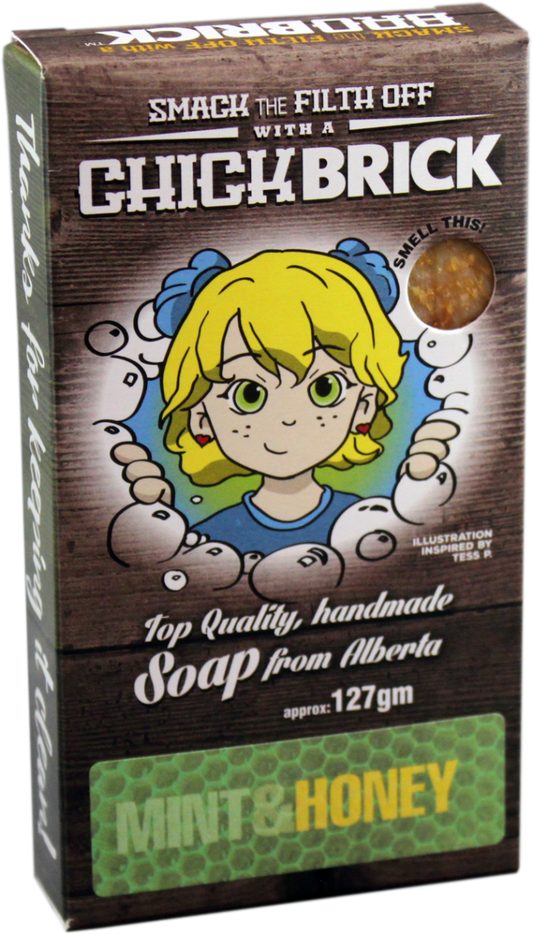 CHICKBRICK MINT & HONEY 95 G - Purple Beauty Supplies