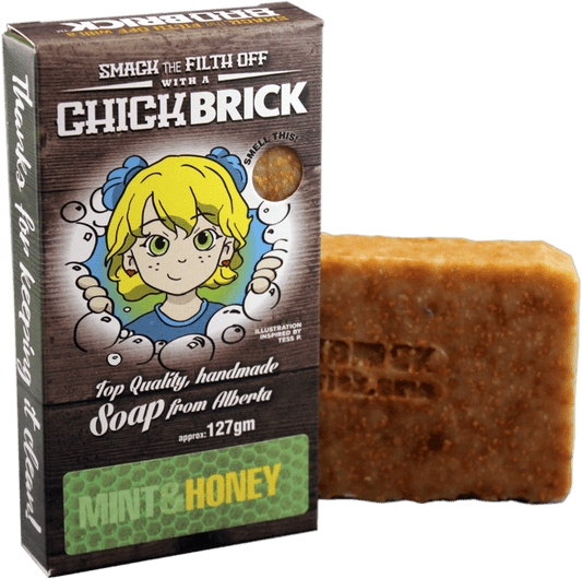 CHICKBRICK MINT & HONEY 95 G - Purple Beauty Supplies