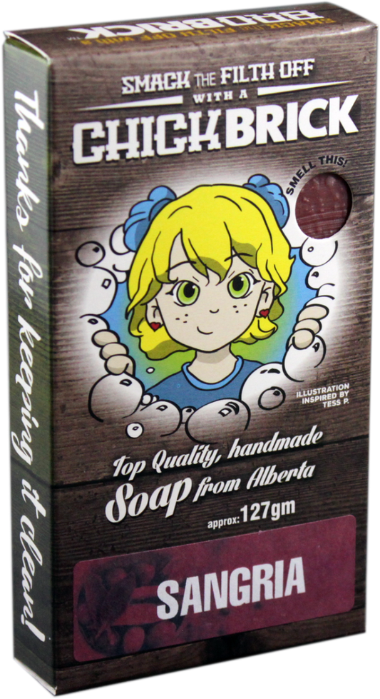 CHICKBRICK SANGRIA 95 G - Purple Beauty Supplies