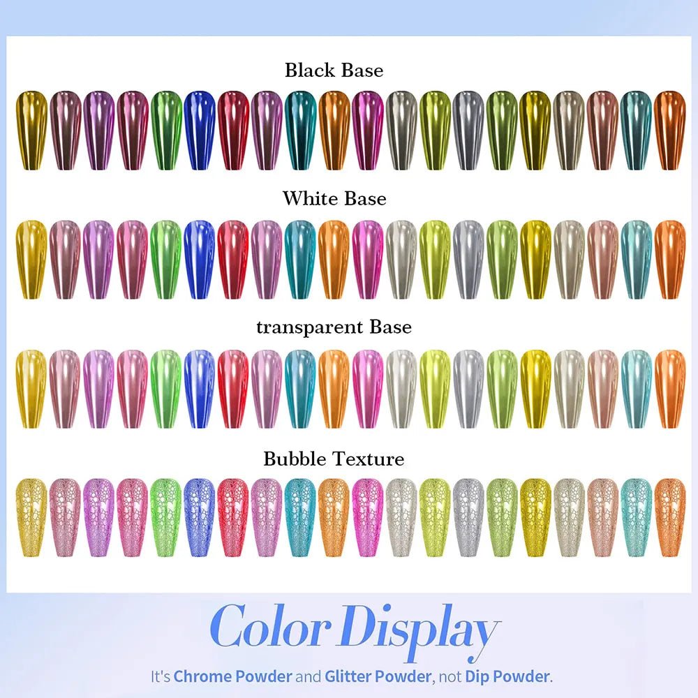 CHROME POWDER #7 RED - Purple Beauty Supplies