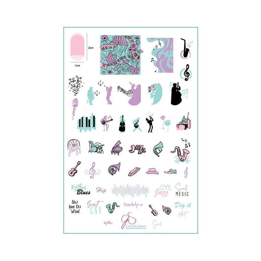 CLEAR JELLY LARGE PLATE 5-6-7-8 - Purple Beauty Supplies