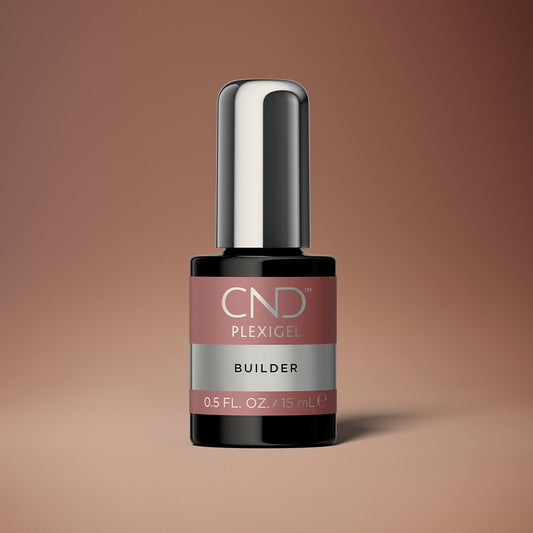 CND PLEXIGEL BUILDER MILKY MAUVE .5 OZ /15 ML - SAVE 40% - Purple Beauty Supplies