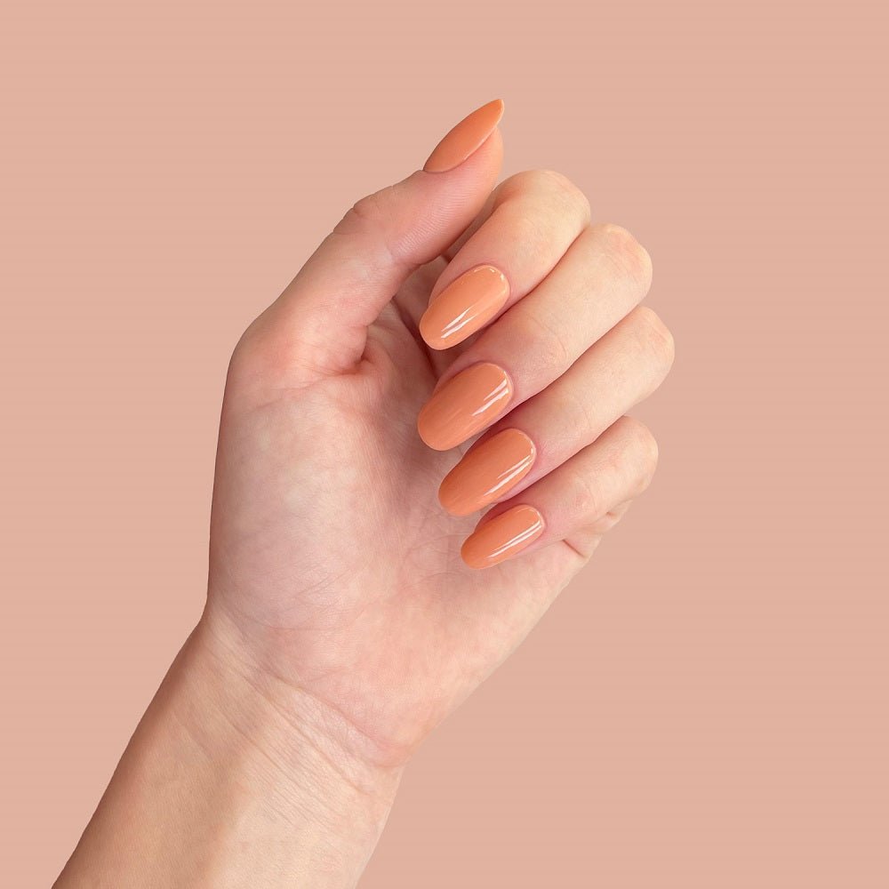 CND PLEXIGEL PEACH MOONSTONE .5 OZ /15 ML - SAVE 40% - Purple Beauty Supplies