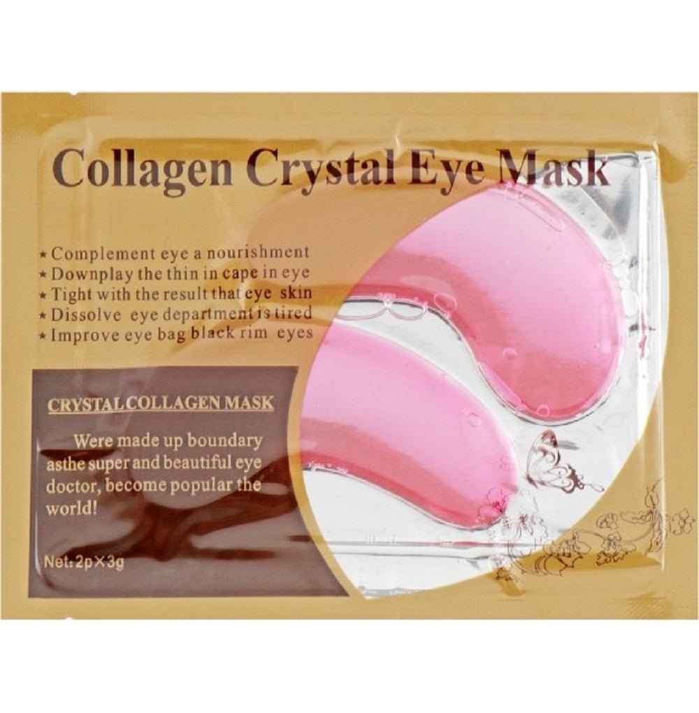 COLLAGEN CRYSTAL EYE MASK PINK - Purple Beauty Supplies