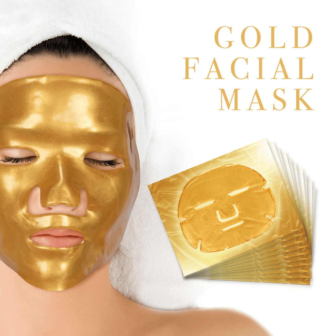 COLLAGEN CRYSTAL FACIAL MASK GOLD - Purple Beauty Supplies