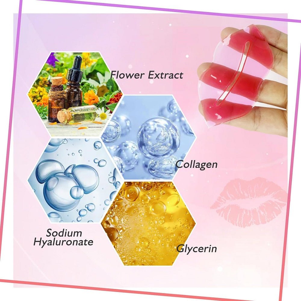 COLLAGEN LIP TREATMENT MASK - PINK - Purple Beauty Supplies