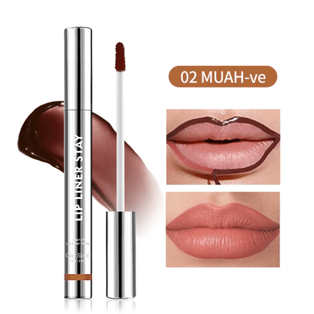 COS SKIN PEEL OFF LIP LINER STAY | 02 MUAH - VE - Purple Beauty Supplies