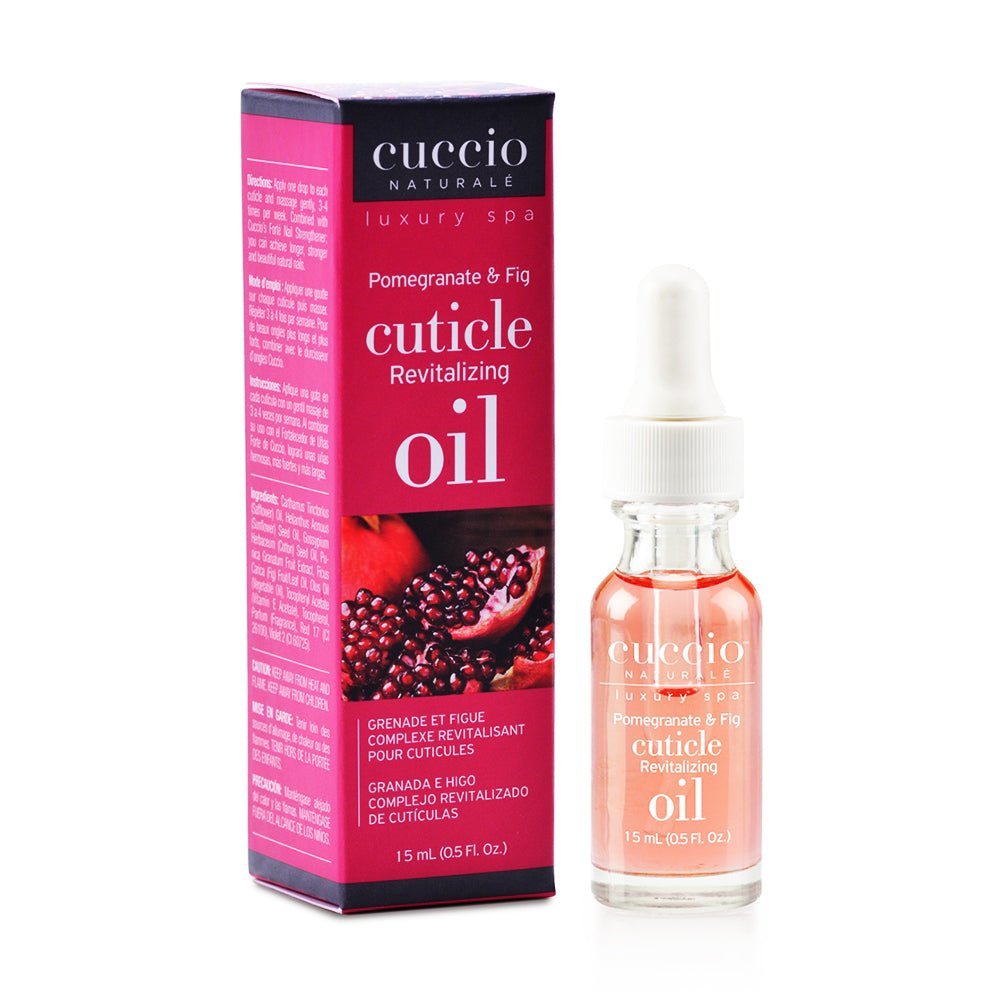 CUCCIO POMEGRANATE CUTICLE COMPLEX OIL .5 OZ/15 ML - Purple Beauty Supplies