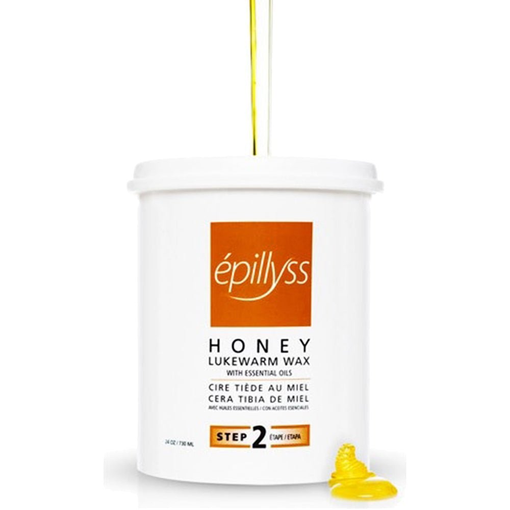 EPILLYSS LUKEWARM HONEY WAX 20 OZ - Purple Beauty Supplies