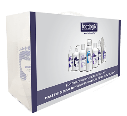 FOOTLOGIX PROFESSIONAL KIT 8 PC - Purple Beauty Supplies