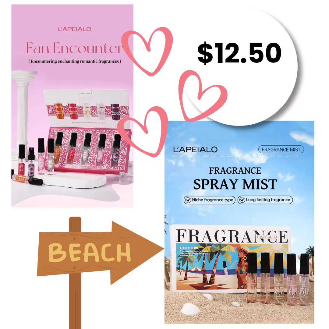 FRAGRANCE SET 5 PC | FAN ENCOUNTER - Purple Beauty Supplies