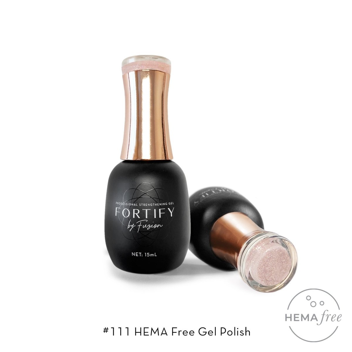 FUZION FORTIFY HEMA FREE GEL POLISH 111 15 ML - Purple Beauty Supplies