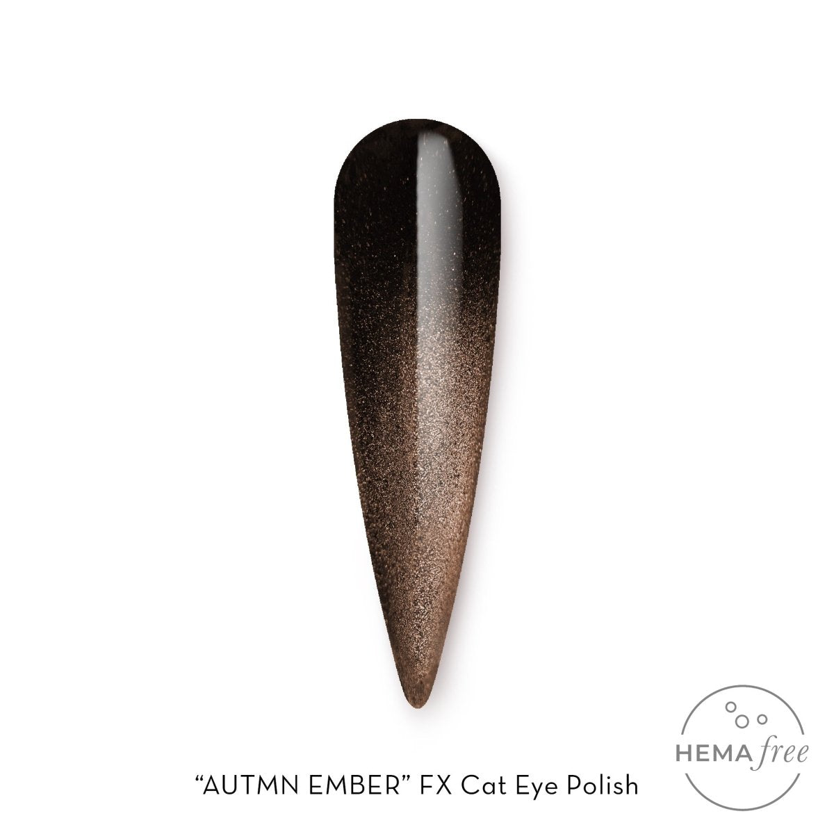 FUZION FX CAT EYE AUTUMN EMBER HEMA FREE GEL POLISH 15 ML - Purple Beauty Supplies