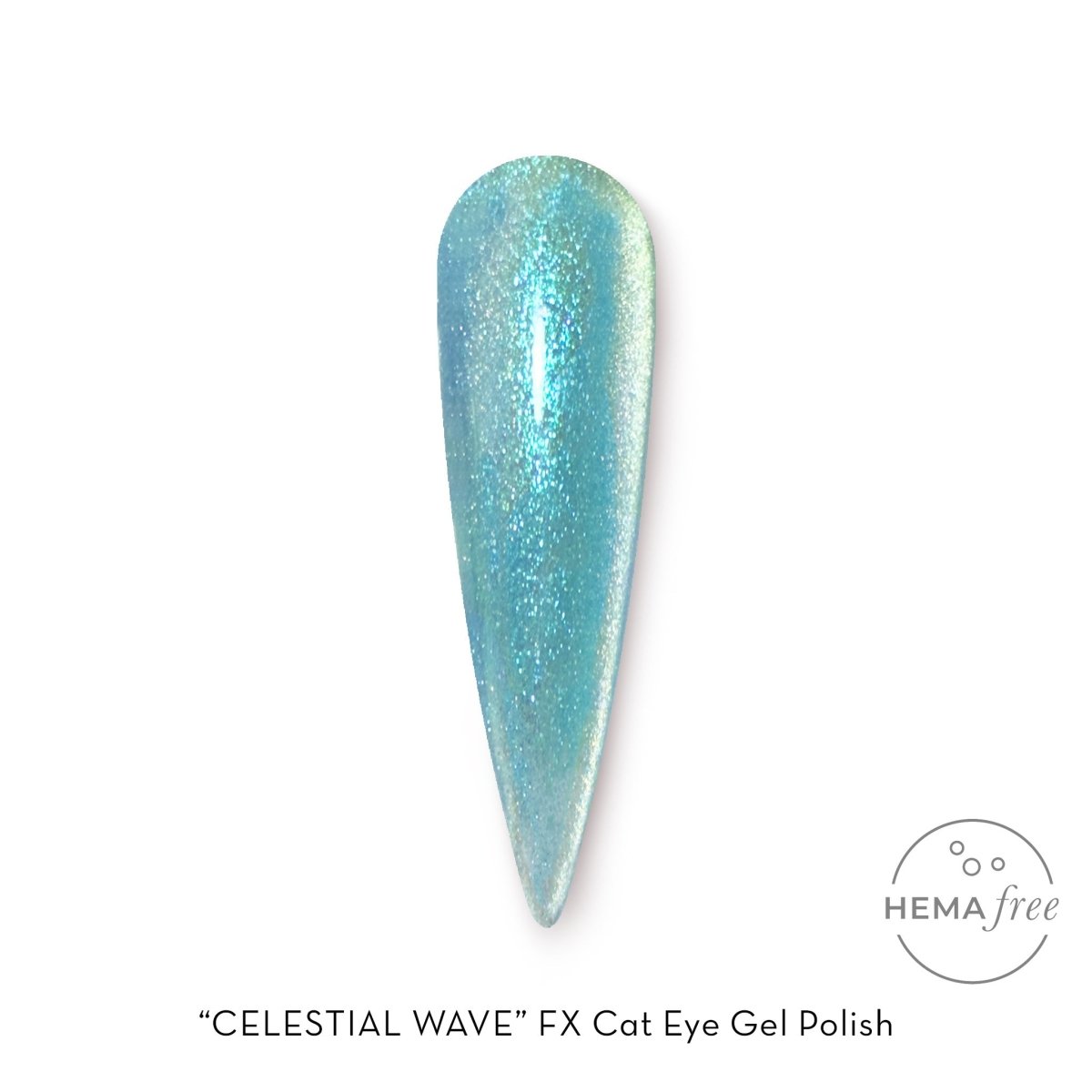 FUZION FX CAT EYE CELESTIAL WAVE HEMA FREE GEL POLISH 15 ML - Purple Beauty Supplies