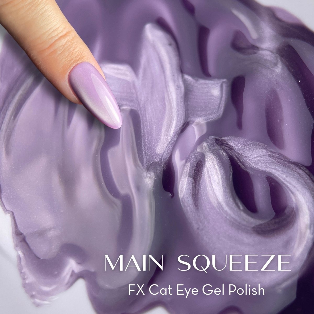 FUZION FX CAT EYE MAIN SQUEEZE HEMA FREE GEL POLISH 15 ML - Purple Beauty Supplies