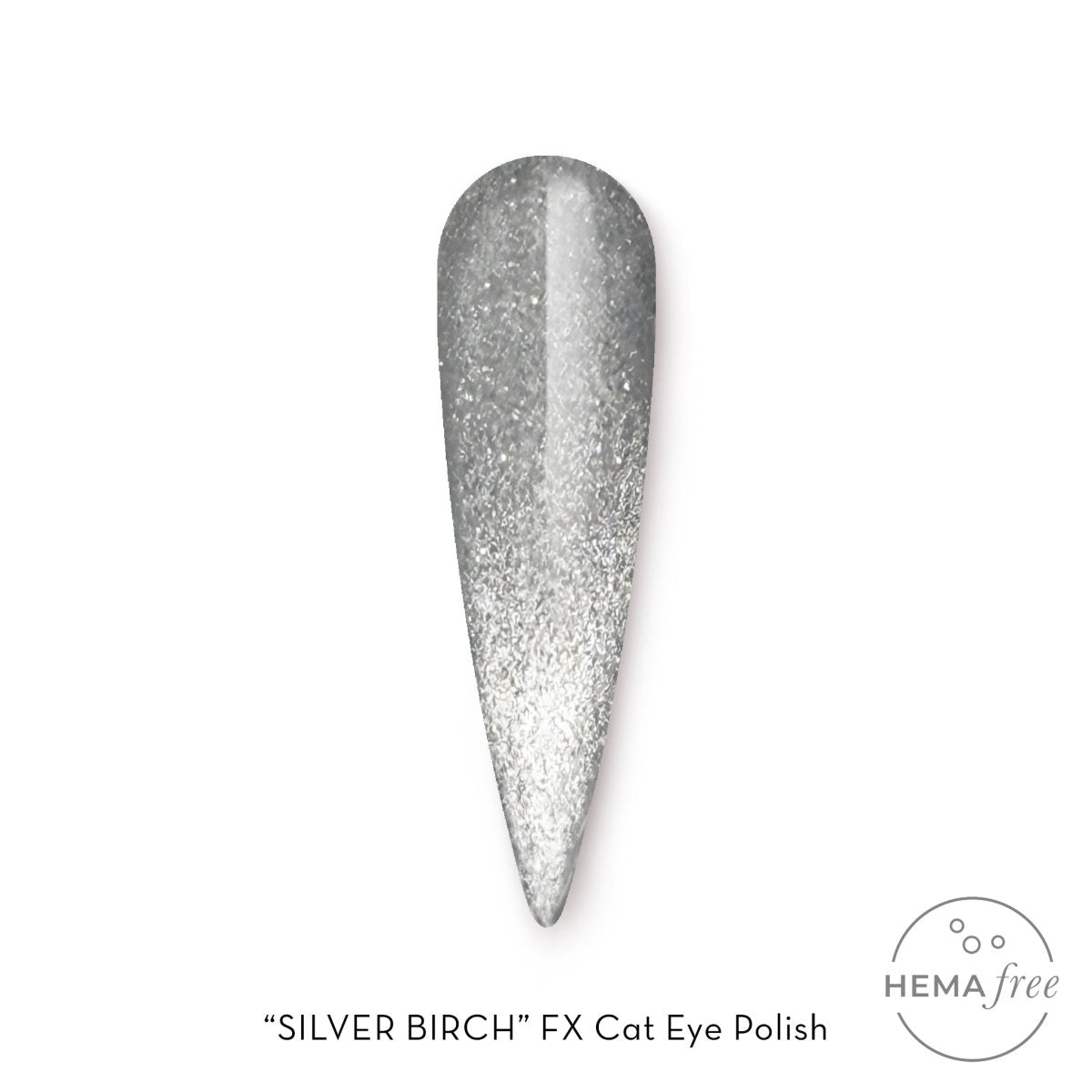 FUZION FX CAT EYE SILVER BIRCH HEMA FREE GEL POLISH 15 ML - Purple Beauty Supplies