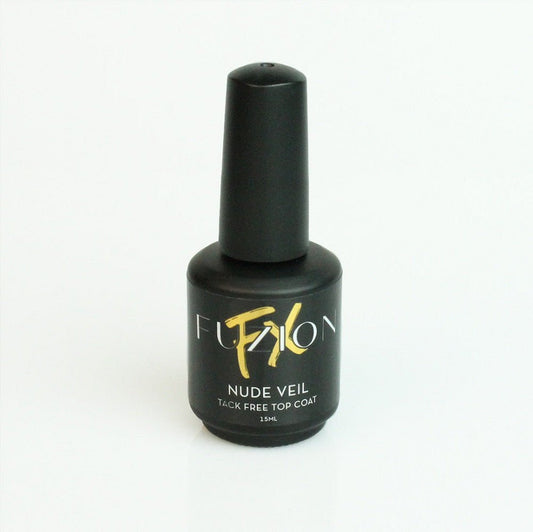 FUZION FX NUDE VEIL TACK FREE TOP COAT 15 ML - Purple Beauty Supplies