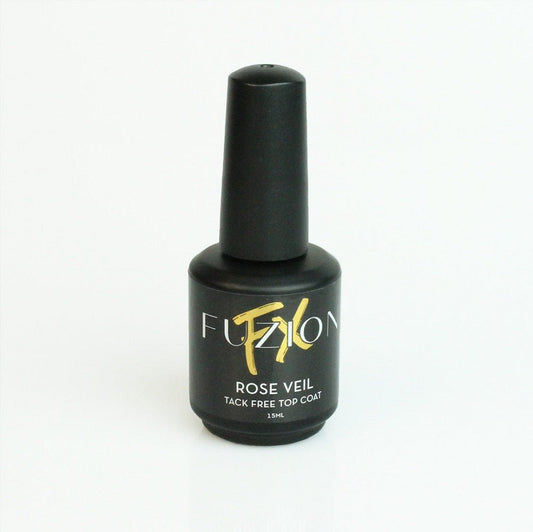 FUZION FX ROSE VEIL TACK FREE TOP COAT 15 ML - Purple Beauty Supplies
