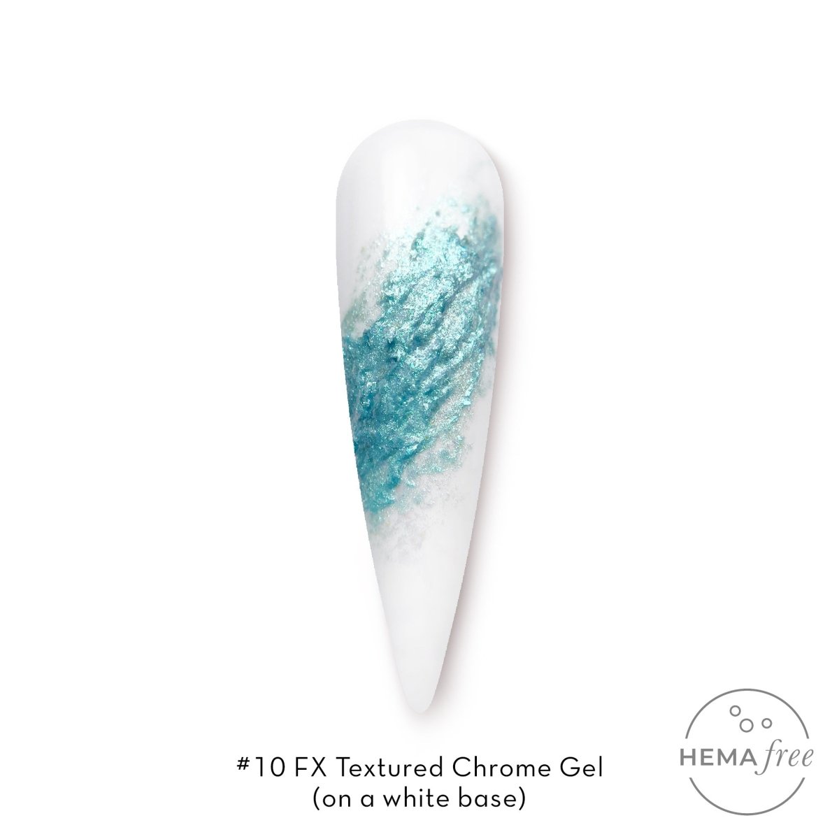 FUZION FX TEXTURED CHROME #10 GEL 5 G - Purple Beauty Supplies